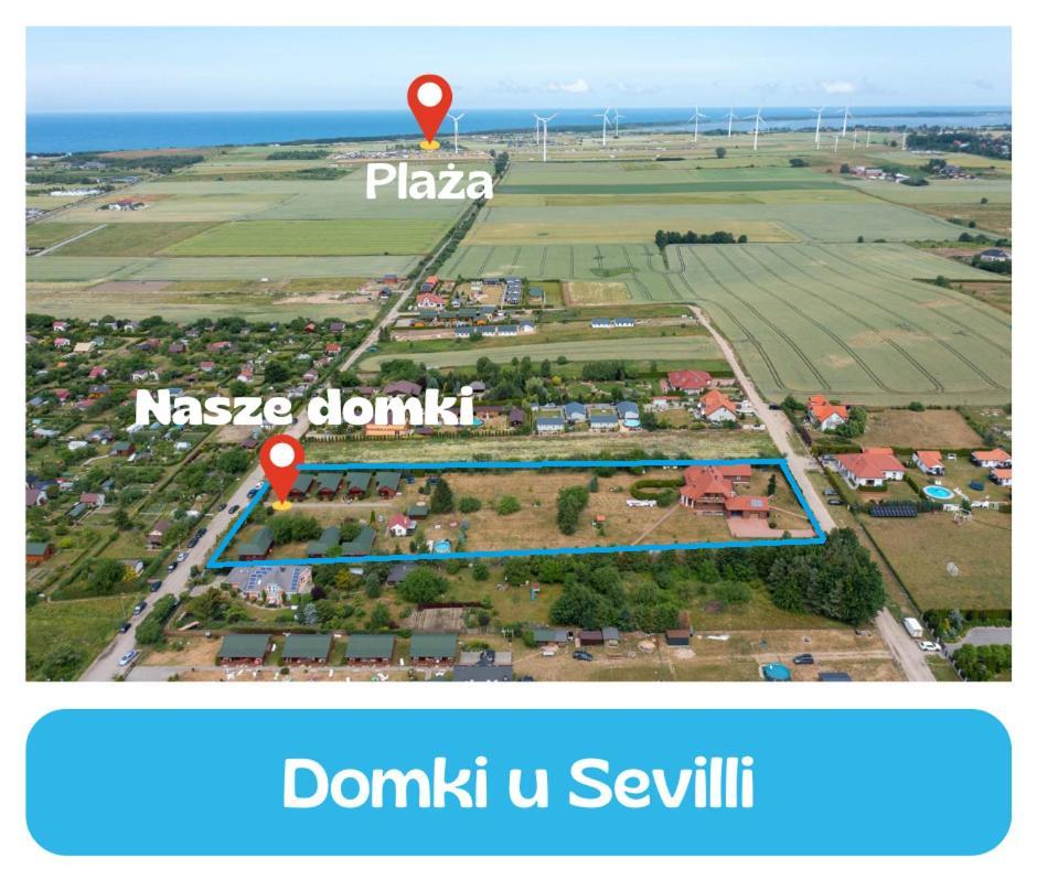 U Sevilli domki letniskowe Ujście-Darłowskie Zewnętrze zdjęcie